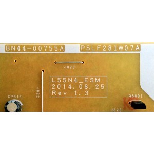 FUENTE DE PODER / SAMSUNG BN44-00755A / PSLF281W07A / L55N4_ESM / PANEL CY-GH055HGL7H / MODELOS UN50HU6900FXZA / UN50HU6950FXZA / UN50HU7000FXZA / UN55HU6830FXZA / UN55HU6840FXZA / UN55HU6950FXZA